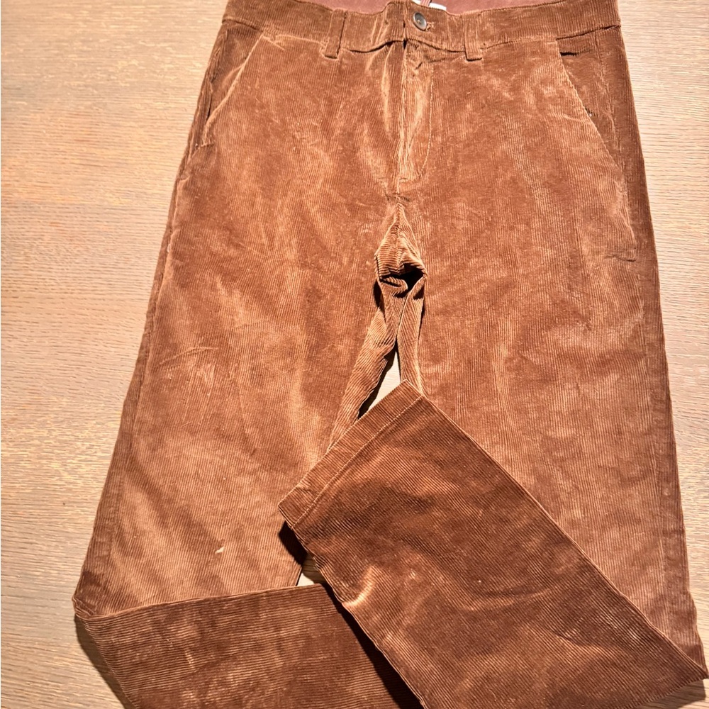 Mango Man - corduroy pants Brown - 29 waist